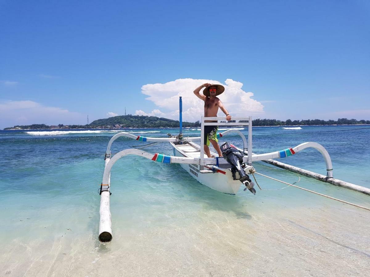La Favela Pansiyon Gili Trawangan Dış mekan fotoğraf