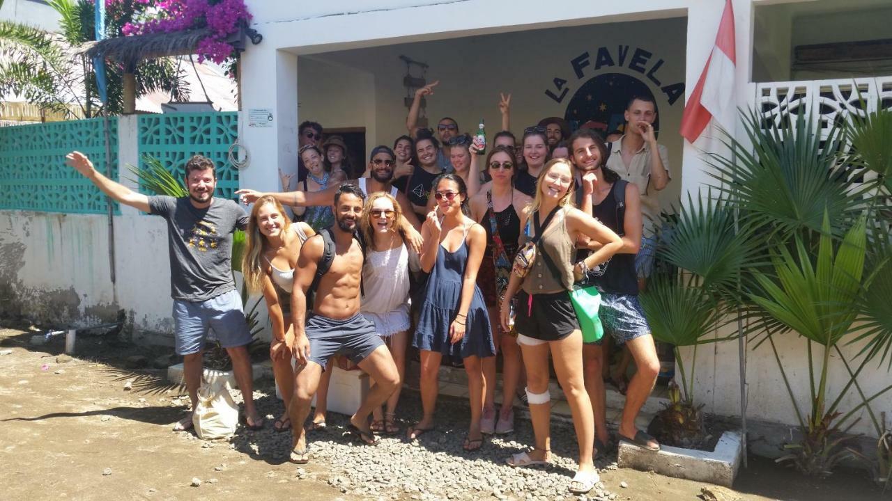 La Favela Pansiyon Gili Trawangan Dış mekan fotoğraf