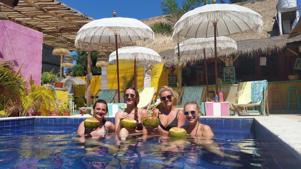 La Favela Pansiyon Gili Trawangan Dış mekan fotoğraf