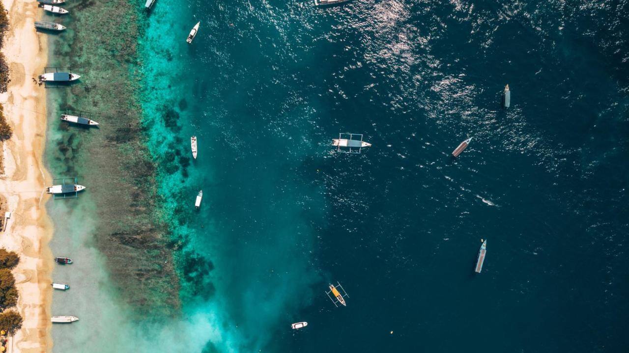 La Favela Pansiyon Gili Trawangan Dış mekan fotoğraf
